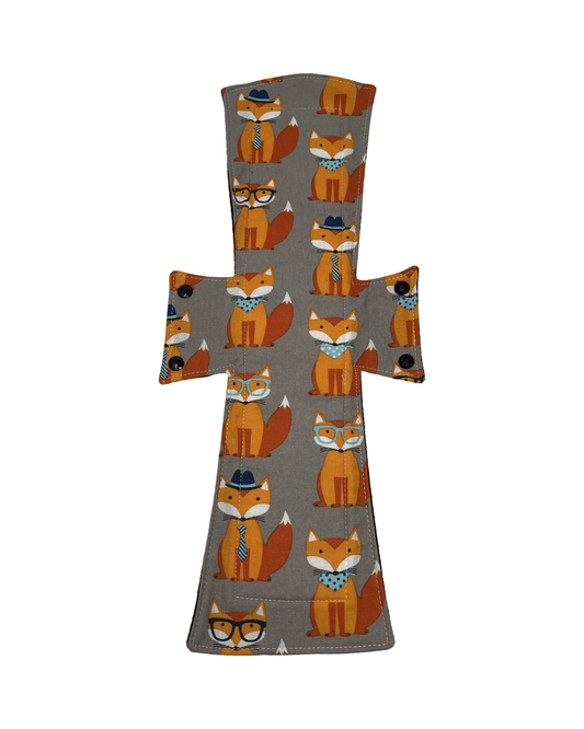 Foxes Limited Edition Cotton Single Super Night/Postpartum Pad 16.5" - Tree Hugger Cloth Pads