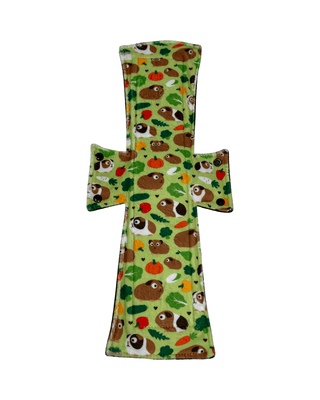 Ginnea Minky Single Super Night/Postpartum Pad 16.5" - Tree Hugger Cloth Pads