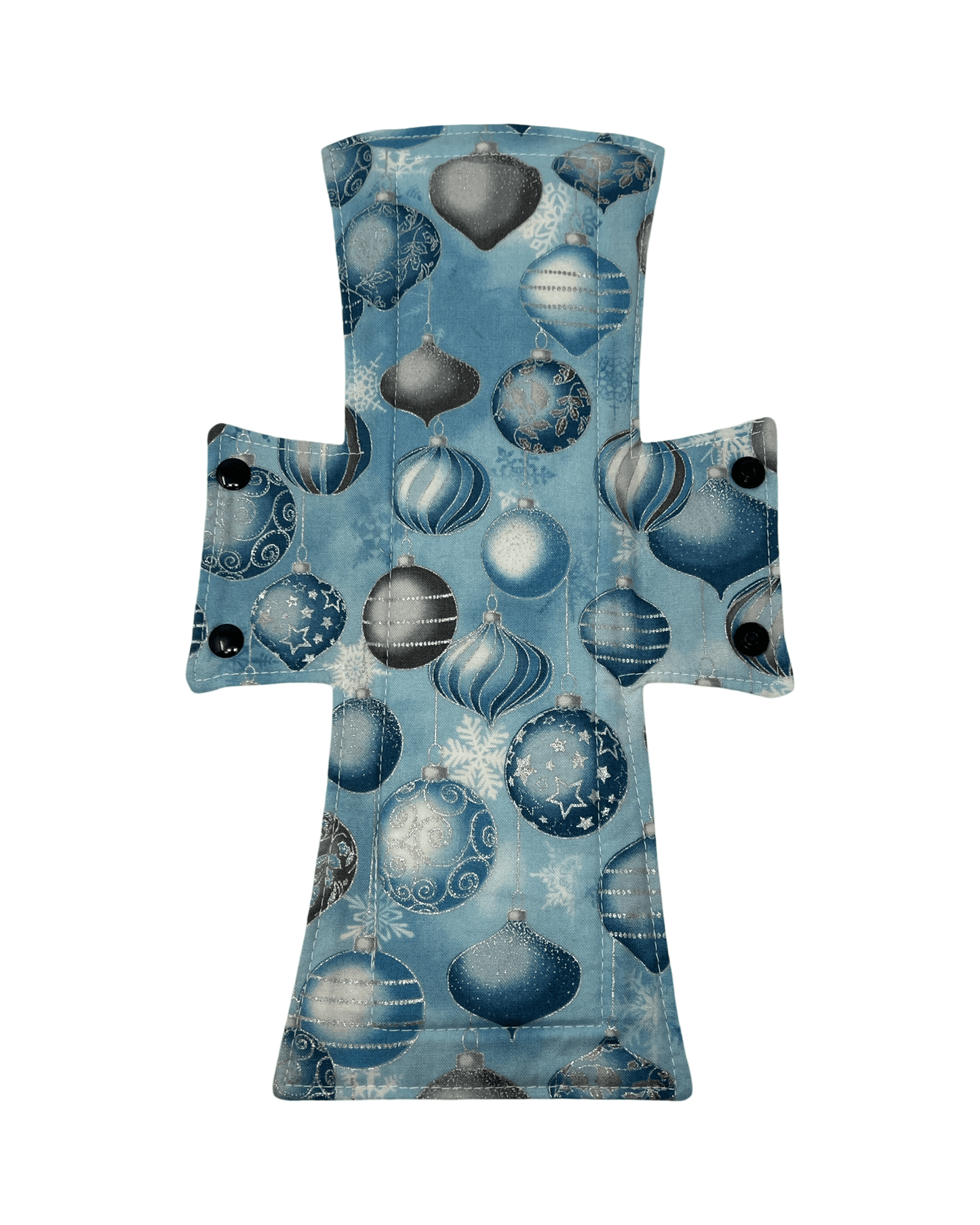 Glitter Ornaments Limited Edition Cotton Single Night/Postpartum Pad - Tree Hugger Cloth Pads