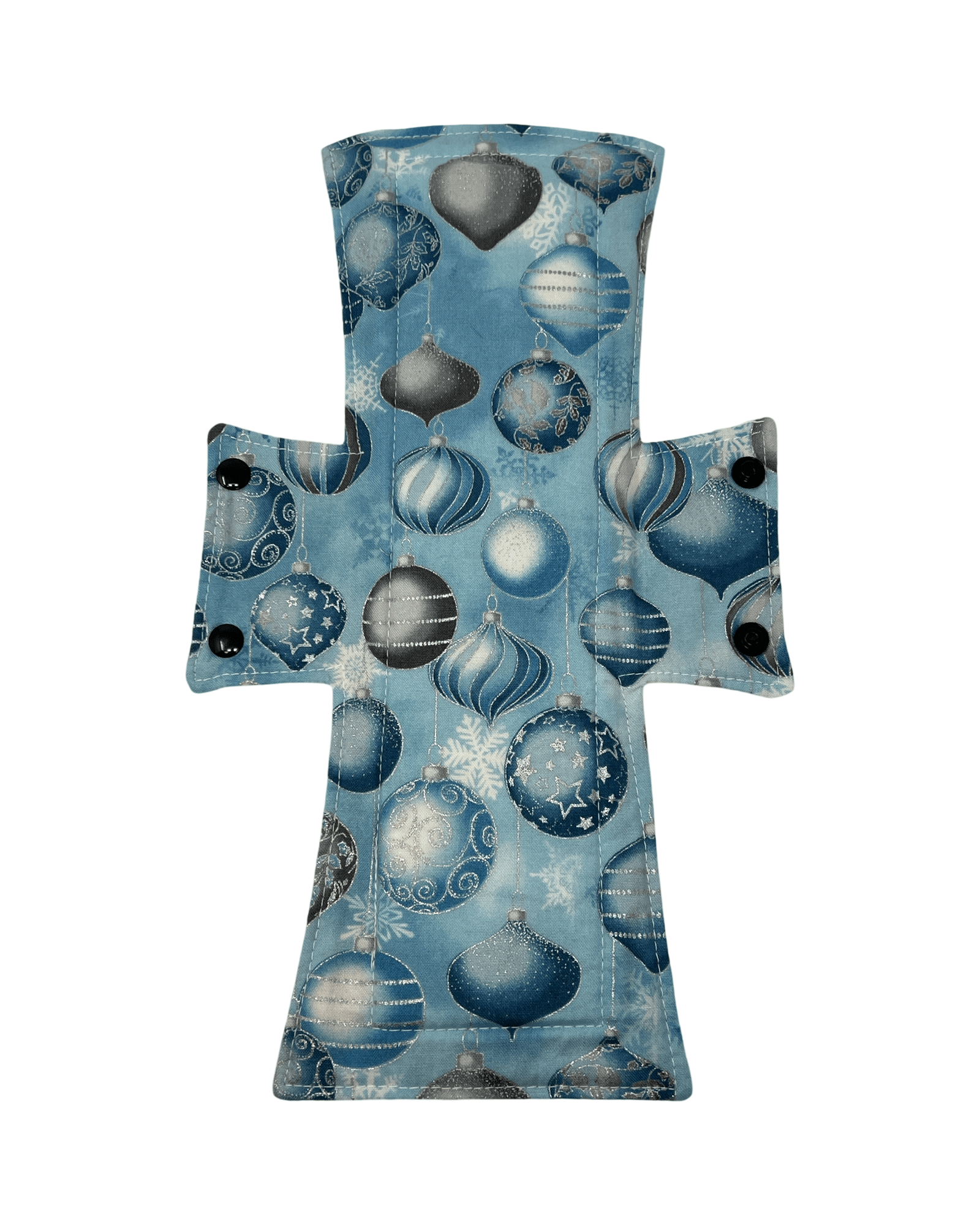 Glitter Ornaments Limited Edition Cotton Single Night/Postpartum Pad - Tree Hugger Cloth Pads