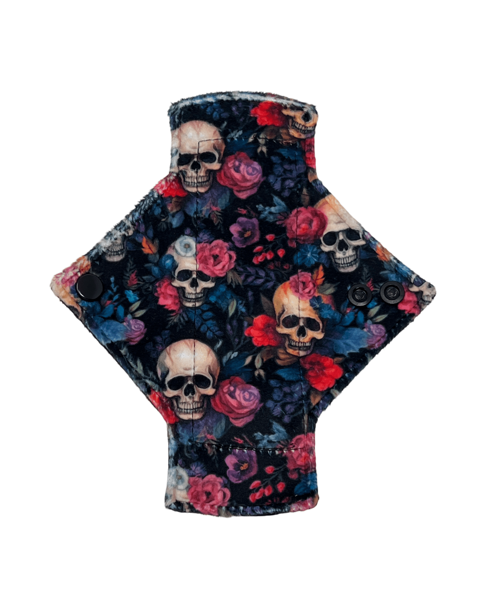 Goth Skulls Limited Edition Minky Single Pantyliner - Tree Hugger Cloth Pads