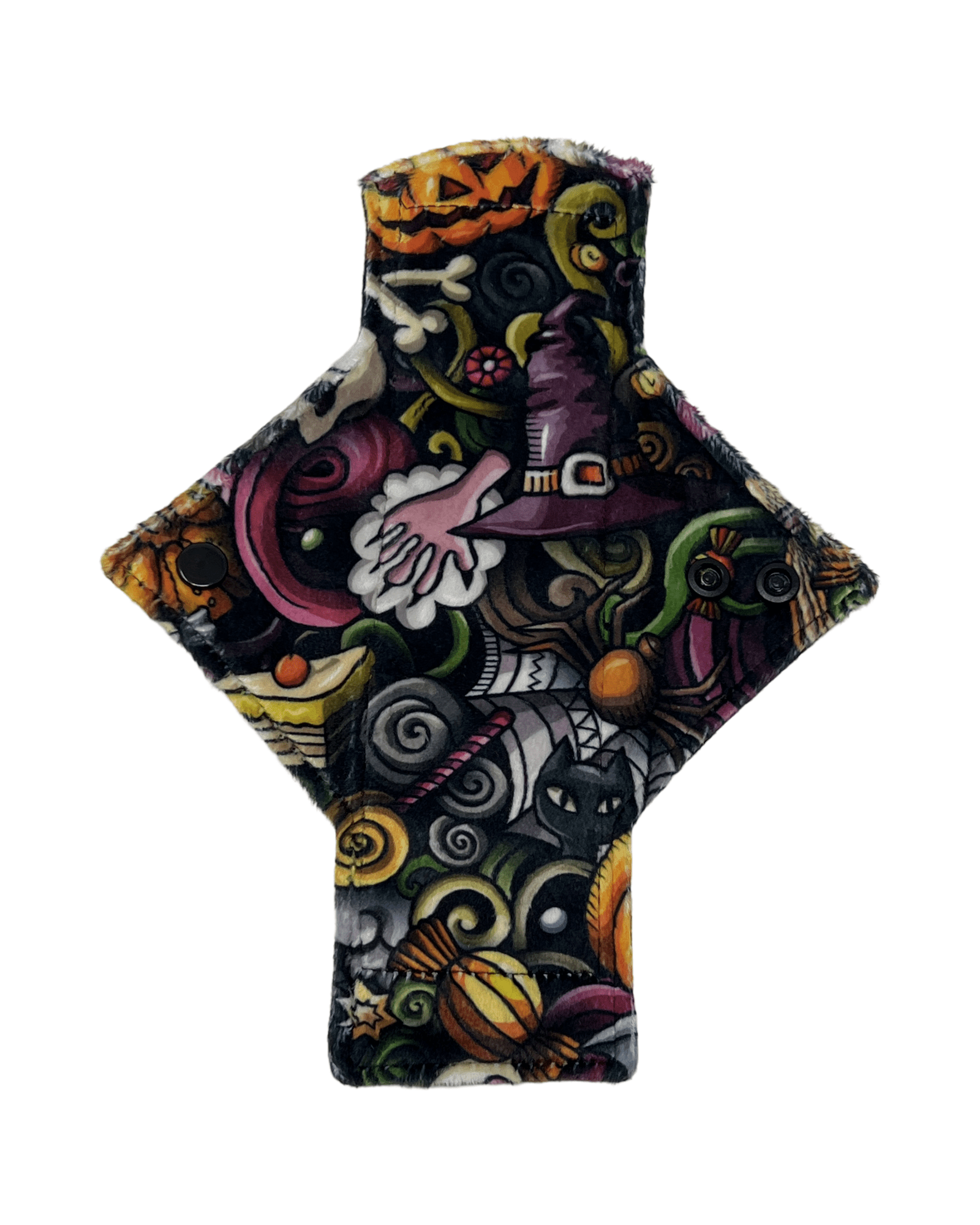 Halloween Overload Limited Edition Minky Single Light Flow Day Pad - Tree Hugger Cloth Pads