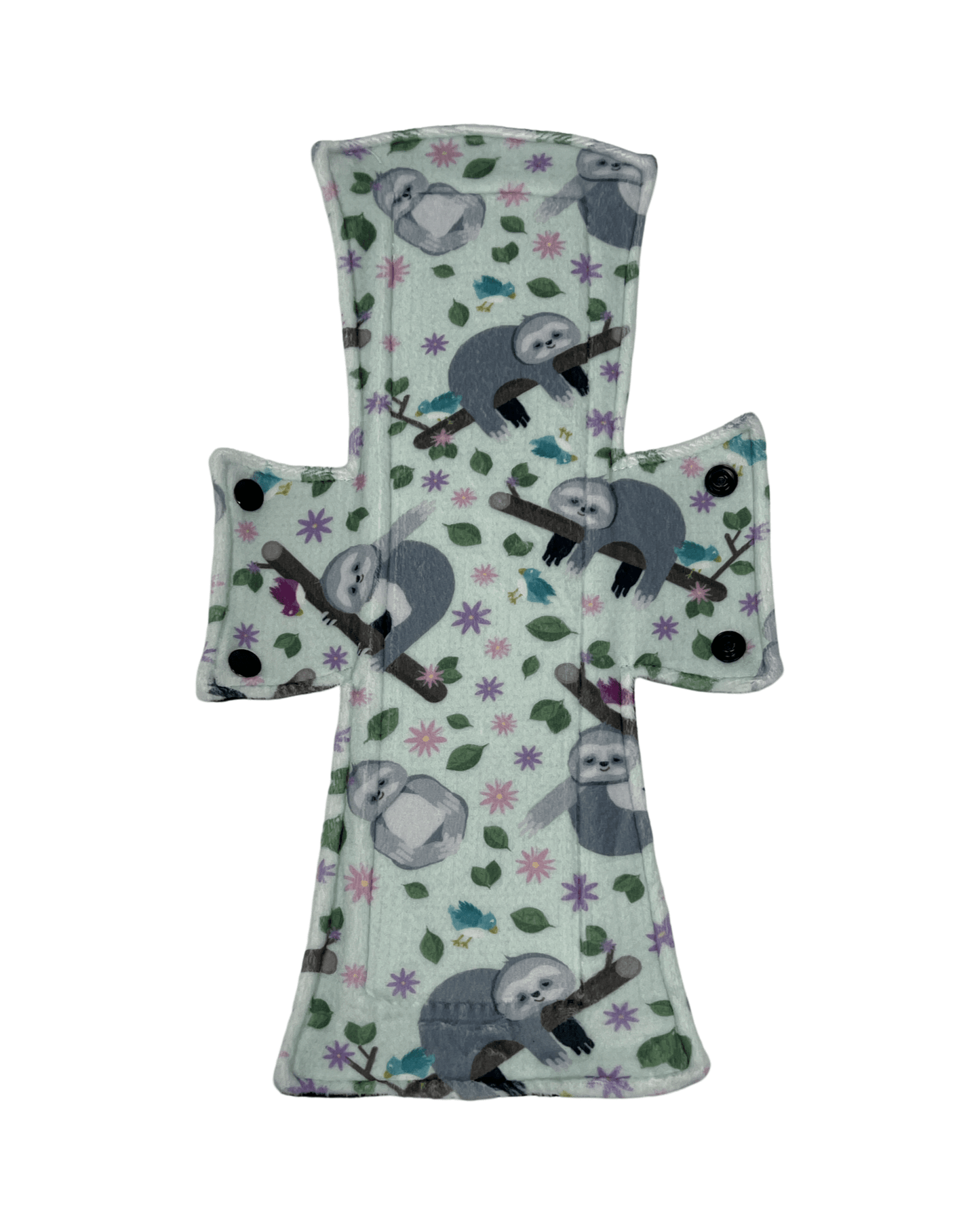 Happy Sloths Limited Edition Minky Single Night/Postpartum Pad - Tree Hugger Cloth Pads