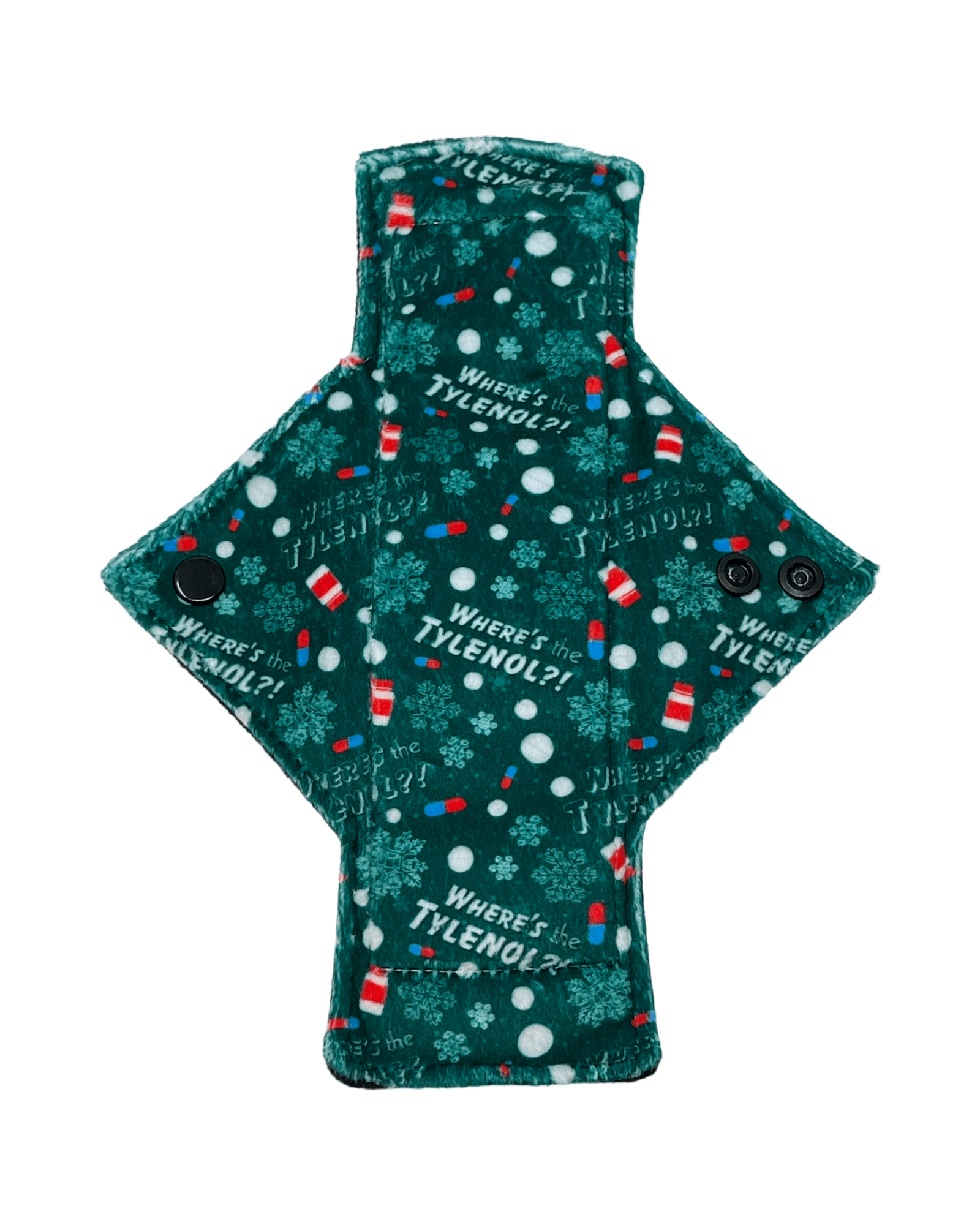 Holiday Headache Limited Edition Minky Single Light Flow Day Pad - Tree Hugger Cloth Pads