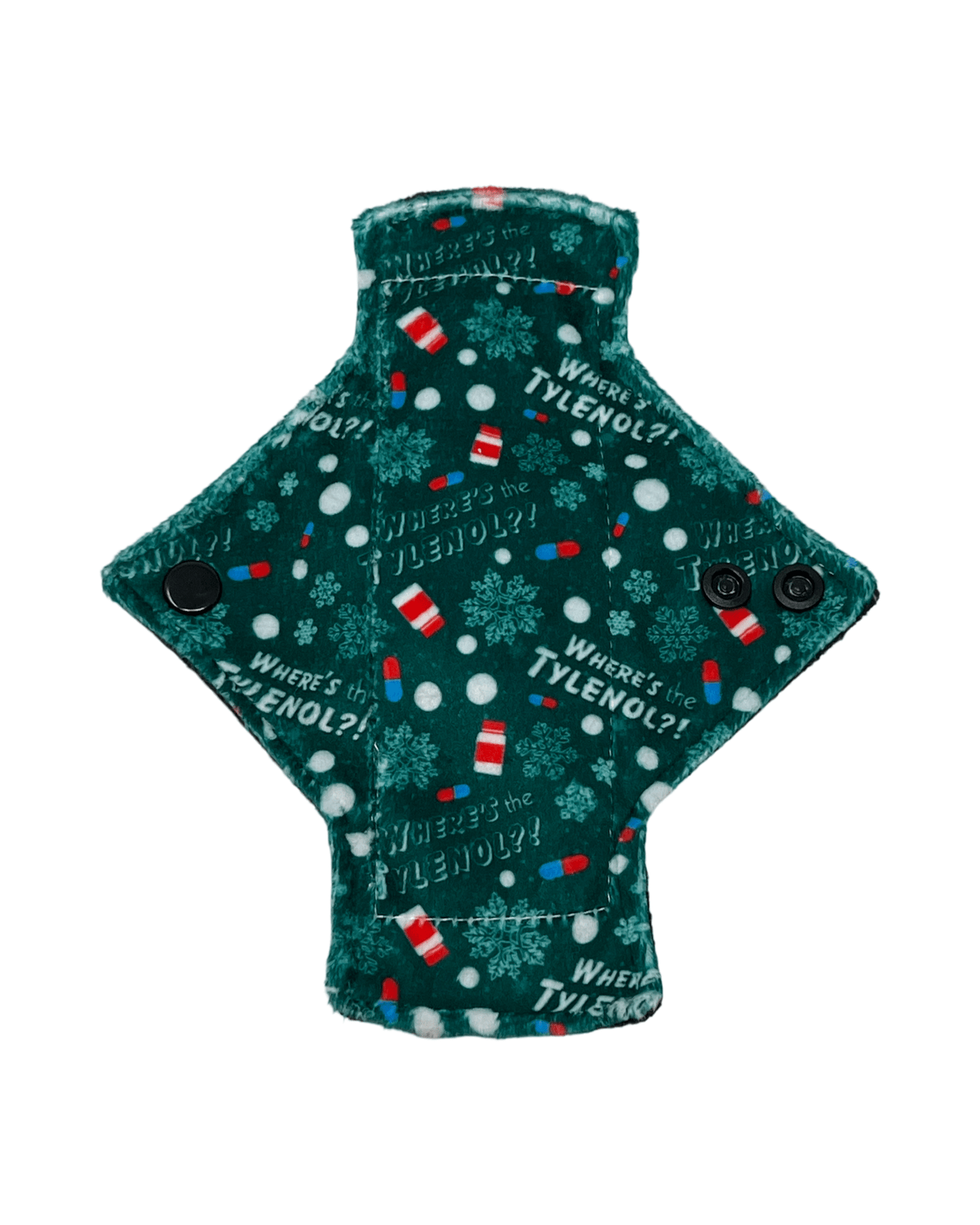 Holiday Headache Limited Edition Minky Single Pantyliner - Tree Hugger Cloth Pads