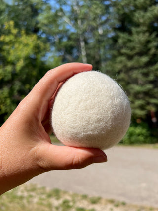 Wool Dryer Balls XL (set of 3) - Tree Hugger Cloth Pads