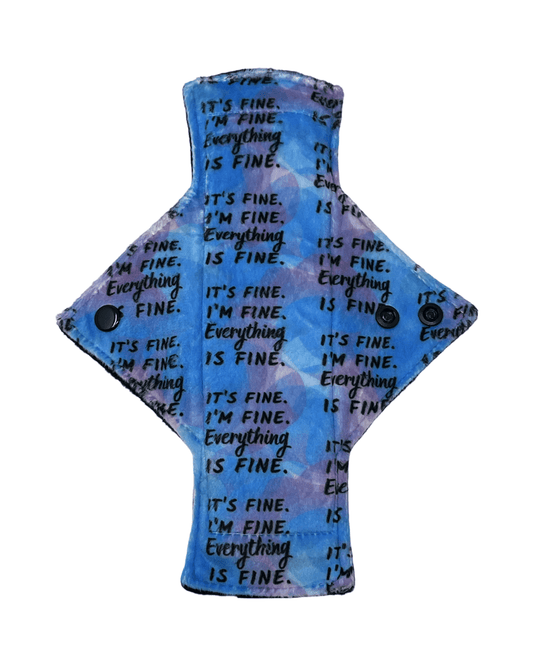 It’s Fine Limited Edition Minky Light Flow Day Pad - Tree Hugger Cloth Pads