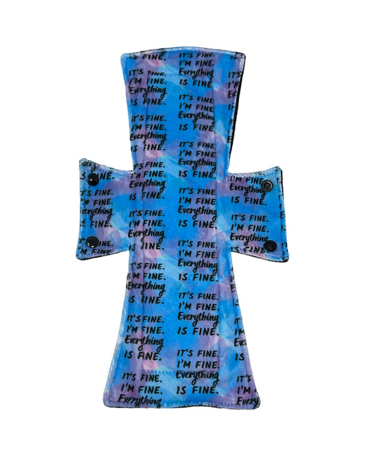 It’s Fine Limited Edition Minky Single Night/Postpartum Pad - Tree Hugger Cloth Pads