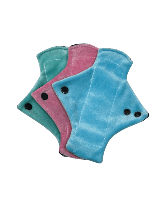 Light Coloured Bamboo Pantyliners x3 - Tree Hugger Cloth Pads