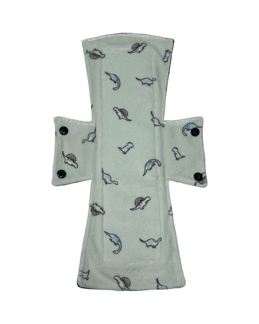 Little Dinos Limited Edition Minky Single Night/Postpartum Pad - Tree Hugger Cloth Pads