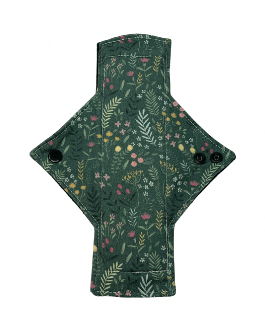 Meadow Cotton Single Light Flow Day Pad - Tree Hugger Cloth Pads