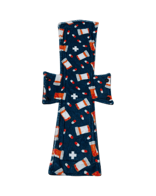 Meds Minky Single Super Night/Postpartum Pad 16.5" - Tree Hugger Cloth Pads