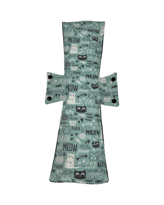 Meow Cotton Single Super Night/Postpartum Pad 16.5" - Tree Hugger Cloth Pads
