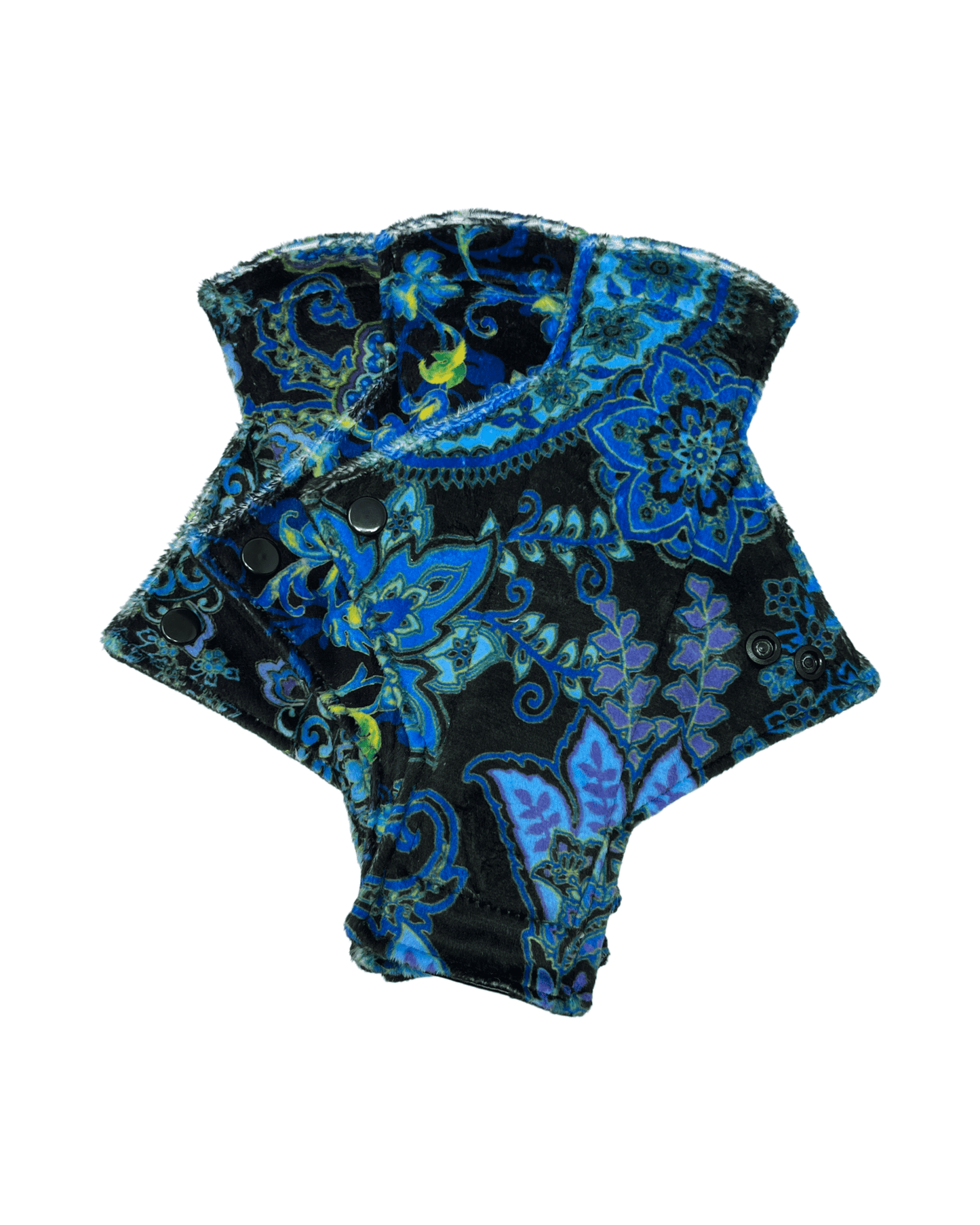 Midnight Gold Minky Light Flow Day Pad Set - Tree Hugger Cloth Pads