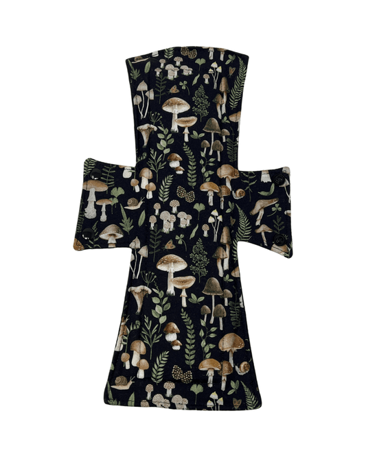 Mushrooms Limited Edition Cotton Single Night/Postpartum Pad - Tree Hugger Cloth Pads