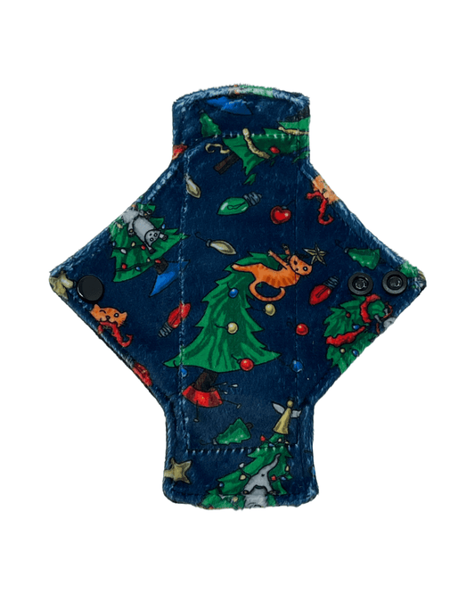 Naughty Cats Limited Edition Minky Single Pantyliner - Tree Hugger Cloth Pads