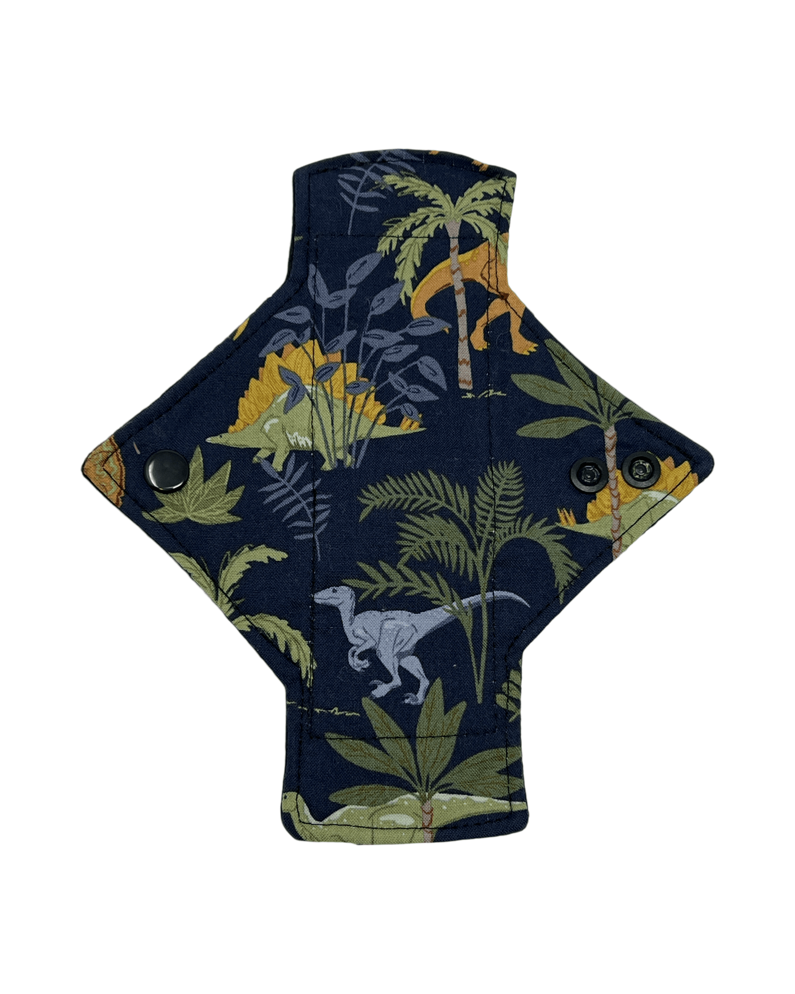 Navy Dinos Cotton Single Pantyliner - Tree Hugger Cloth Pads