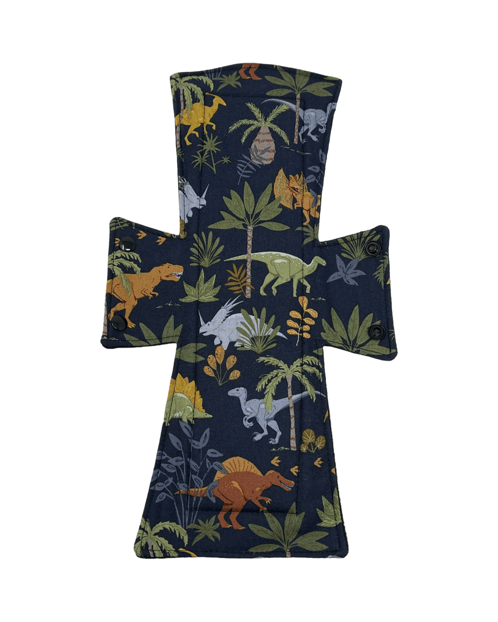 Navy Dinos Limited Edition Cotton Single Night/Postpartum Pad - Tree Hugger Cloth Pads