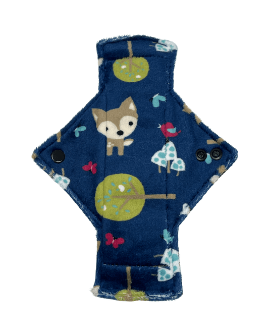 Oh Deer Minky Light Flow Day Pad - Tree Hugger Cloth Pads