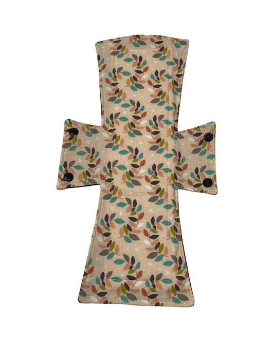 Peach Leaves Limited Edition Cotton Single Night/Postpartum Pad - Tree Hugger Cloth Pads