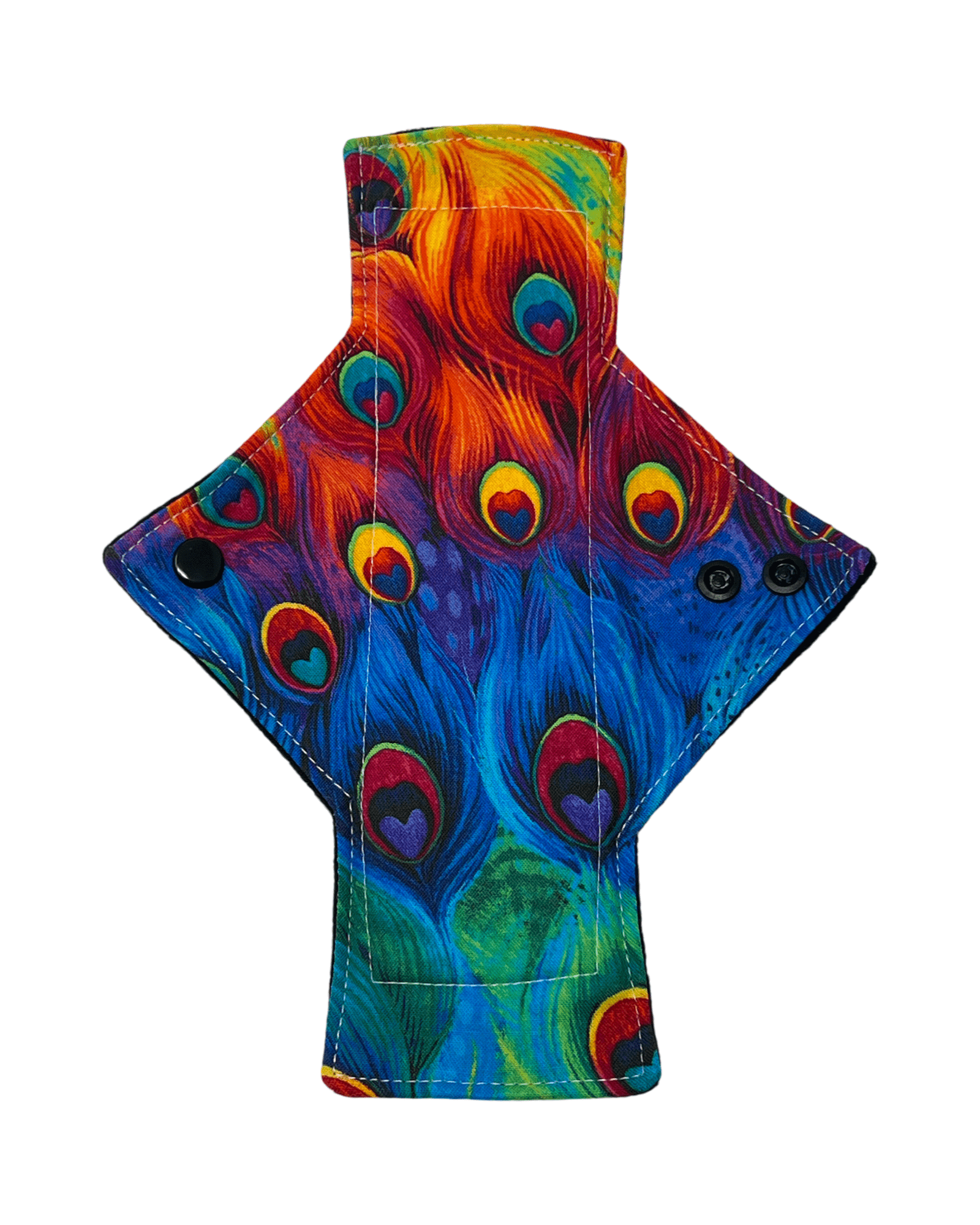 Peacock Cotton Single Light Flow Day Pad - Tree Hugger Cloth Pads