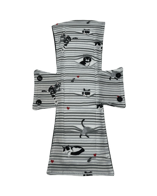 Peek - a - boo Limited Edition Cotton Single Night/Postpartum Pad - Tree Hugger Cloth Pads