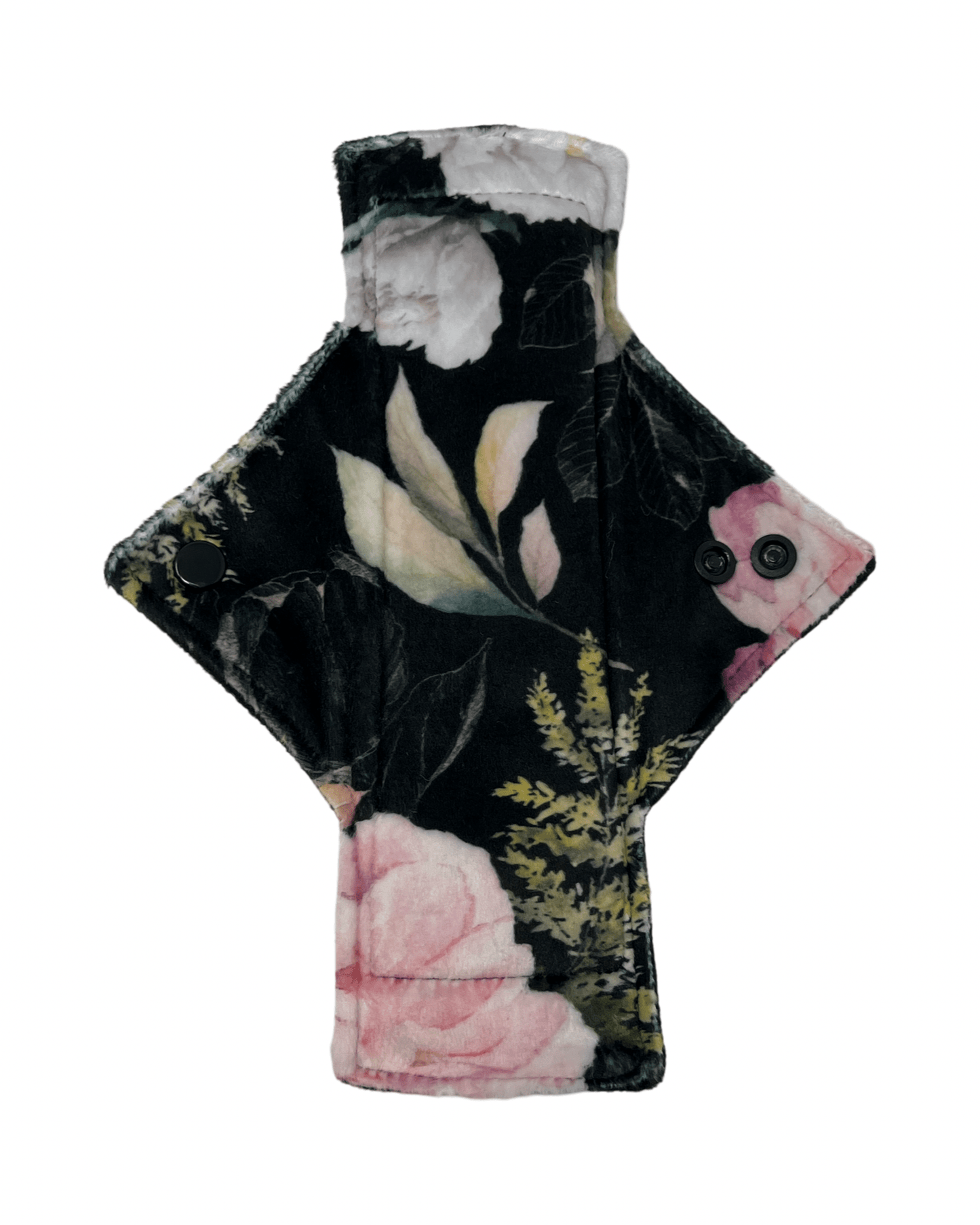 Peonies Minky Heavy Flow Day Pad - Tree Hugger Cloth Pads