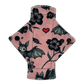 Pink Bats Limited Edition Minky Single Pantyliner - Tree Hugger Cloth Pads