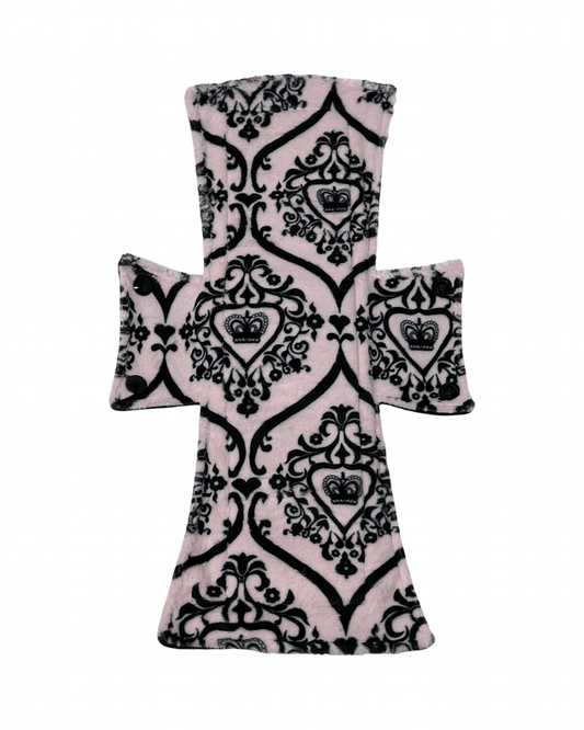 Pink Duchess Minky Single Night/Postpartum Pad - Tree Hugger Cloth Pads