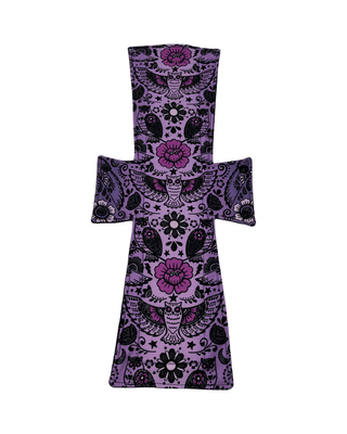 Purple Owls Cotton Single Super Night/Postpartum Pad 16.5" - Tree Hugger Cloth Pads