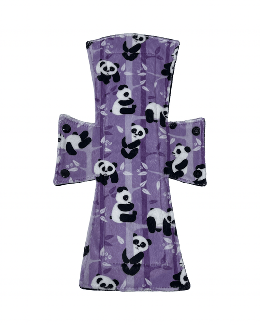 Purple Pandas Limited Edition Minky Single Night/Postpartum Pad - Tree Hugger Cloth Pads