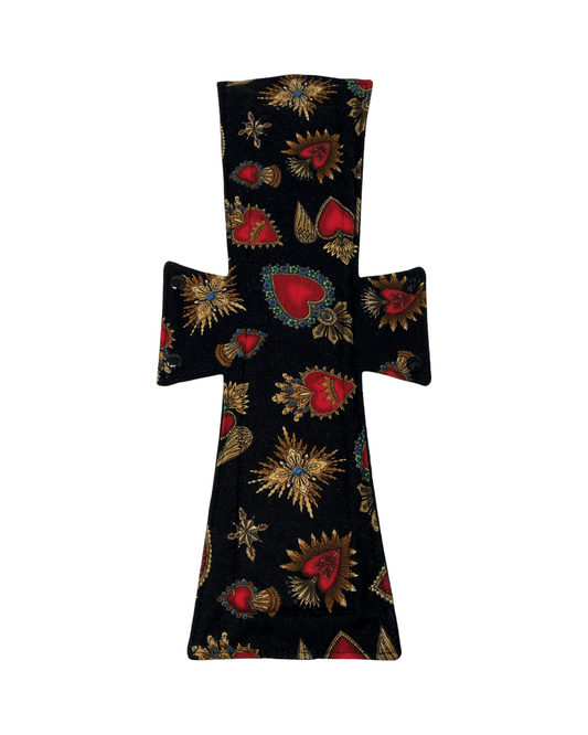 Queen of Hearts Cotton Single Super Night/Postpartum Pad 16.5" - Tree Hugger Cloth Pads