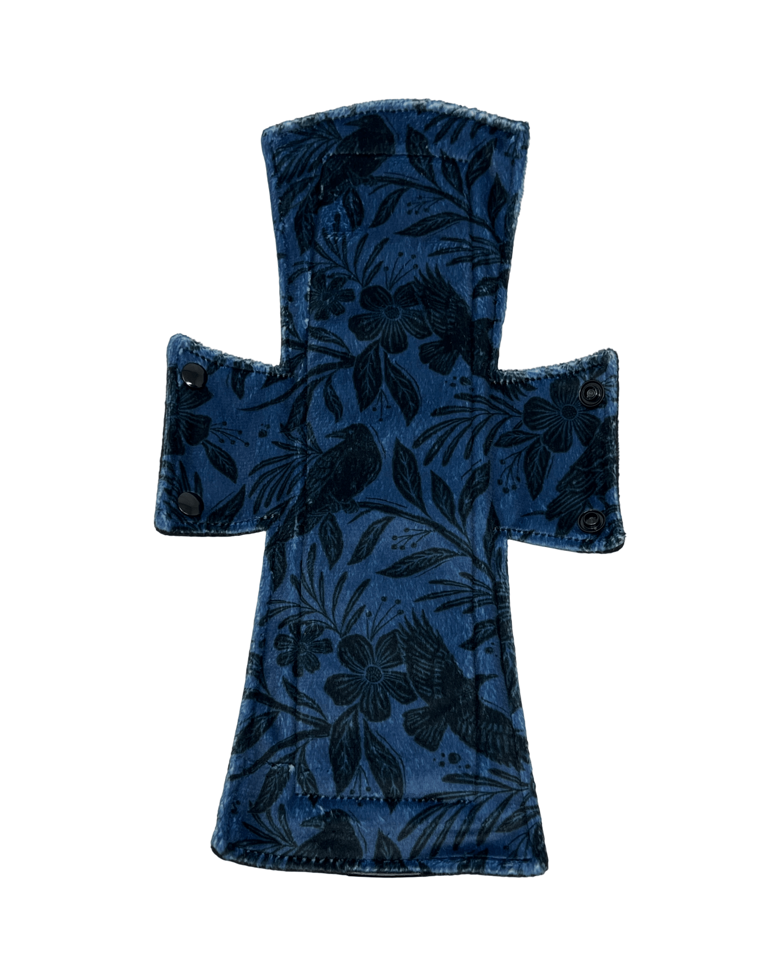 Raven Floral Limited Edition Minky Single Night/Postpartum Pad - Tree Hugger Cloth Pads
