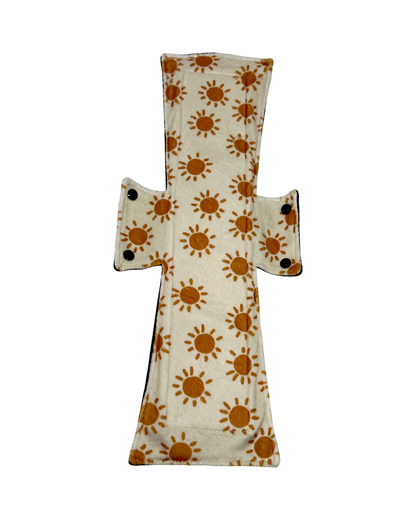 Ray of Sunshine Minky Single Super Night/Postpartum Pad 16.5" - Tree Hugger Cloth Pads