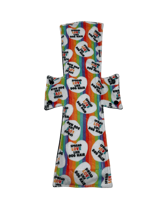 Spread Love Minky Single Super Night/Postpartum Pad 16.5" - Tree Hugger Cloth Pads