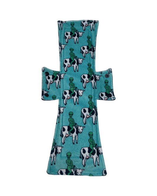 Take me to your Litre Minky Single Super Night/Postpartum Pad 16.5" - Tree Hugger Cloth Pads