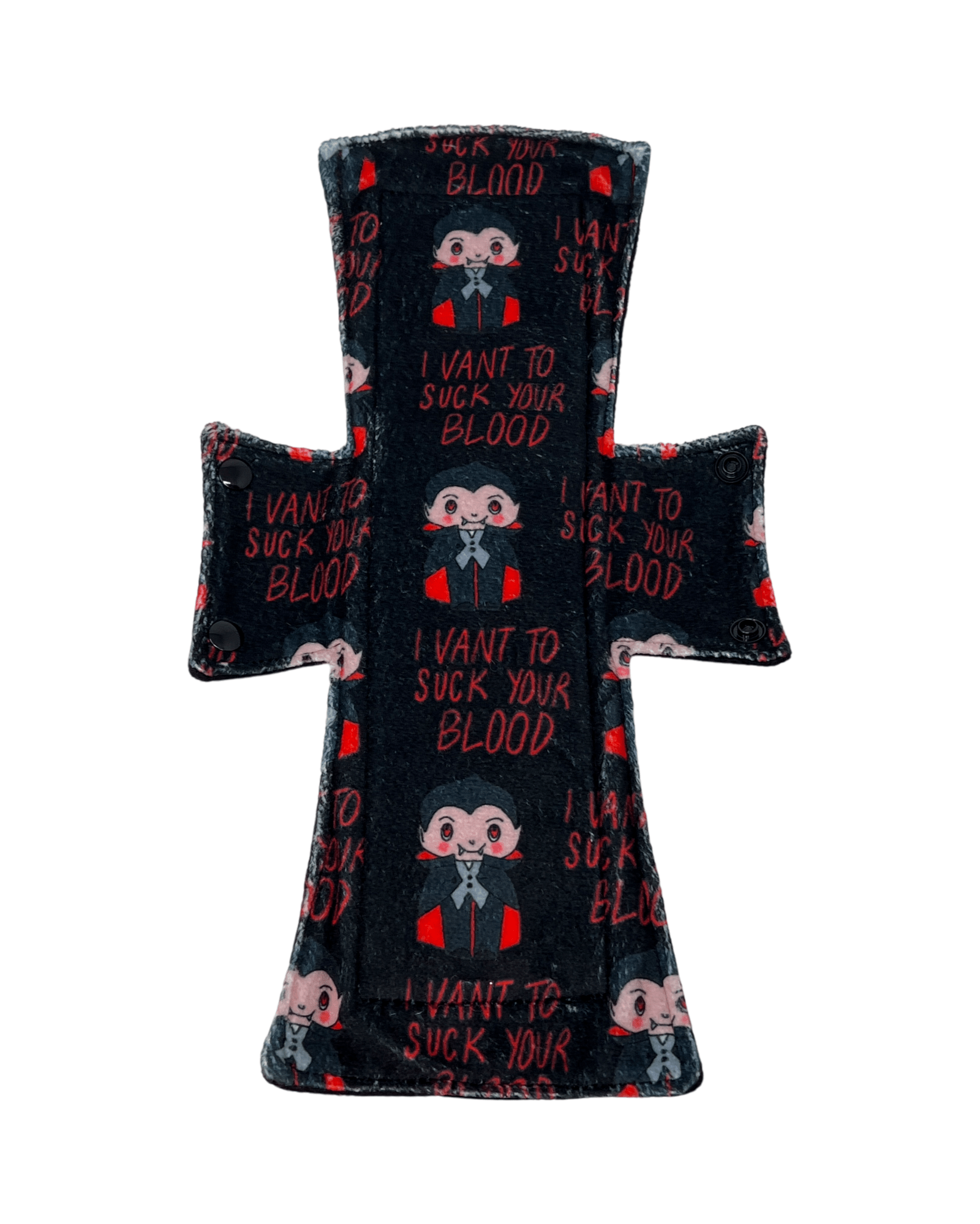 Vampire Minky Single Night/Postpartum Pad - Tree Hugger Cloth Pads
