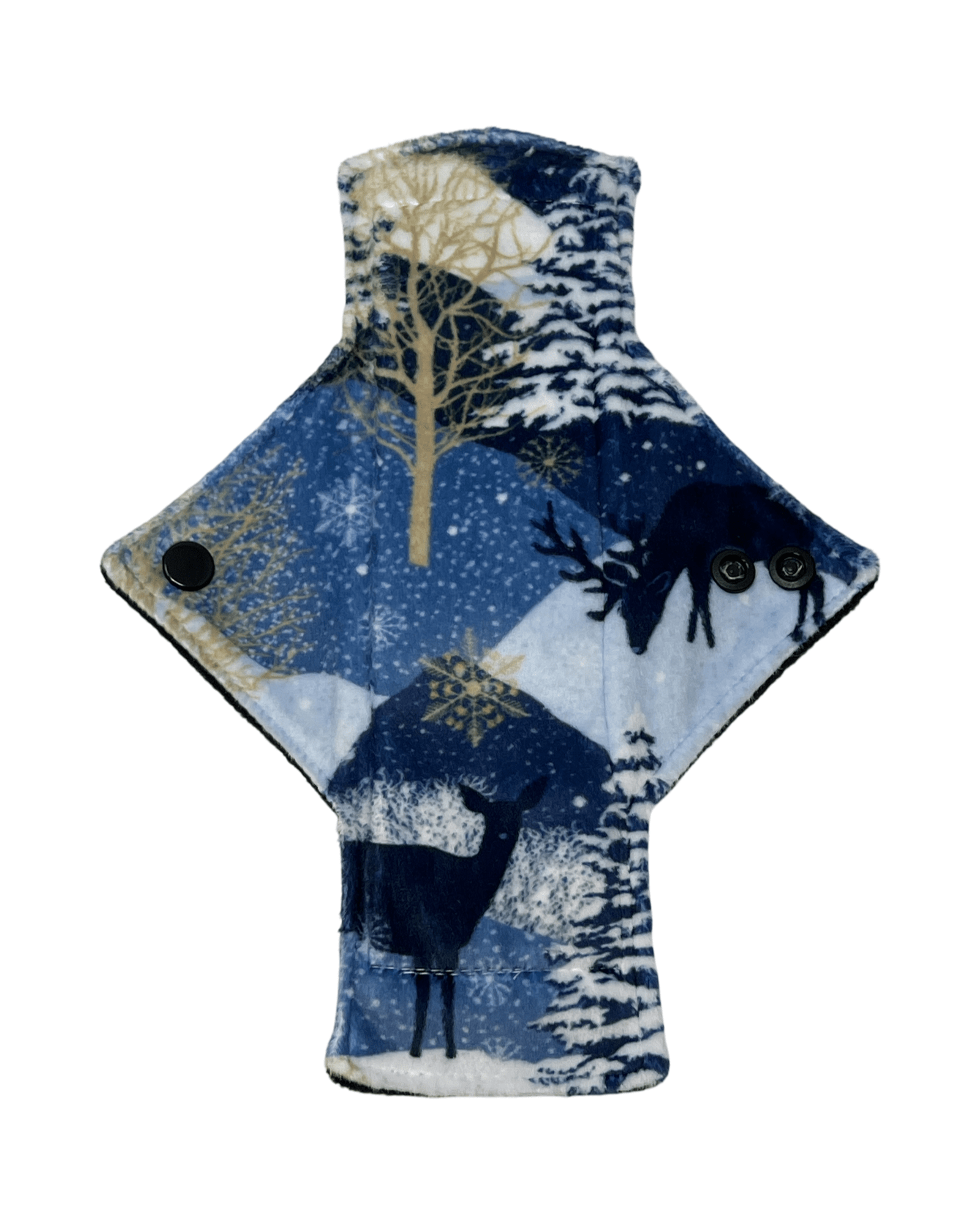 Winter Scene Limited Edition Minky Single Heavy Flow Day Pad - Tree Hugger Cloth Pads