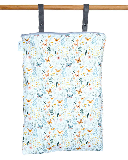 XL Colibri Butterfly Garden Wet Bag - Tree Hugger Cloth Pads