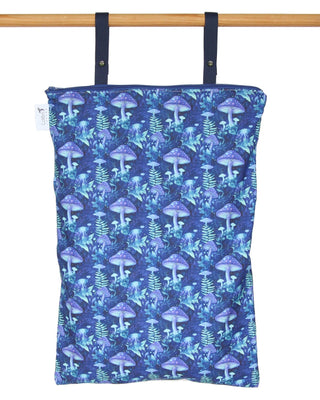 XL Colibri Mystic Mushrooms Wet Bag - Tree Hugger Cloth Pads