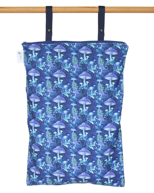XL Colibri Mystic Mushrooms Wet Bag - Tree Hugger Cloth Pads