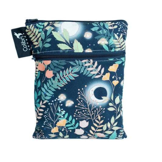 Colibri Fireflies Dual Pocket Purse Sized Wet Bag - Tree Hugger Cloth Pads