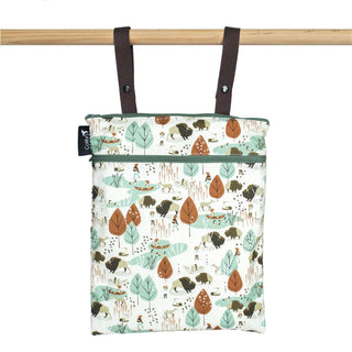 Colibri Nature Walk Bathroom Dual Wet/Dry Bag - Tree Hugger Cloth Pads