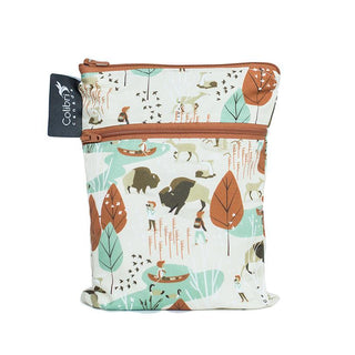 Colibri Nature Walk Dual Pocket Purse Sized Wet Bag - Tree Hugger Cloth Pads