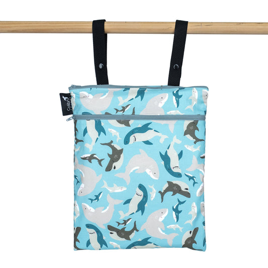 Colibri Shark Bathroom Dual Wet/Dry Bag - Tree Hugger Cloth Pads