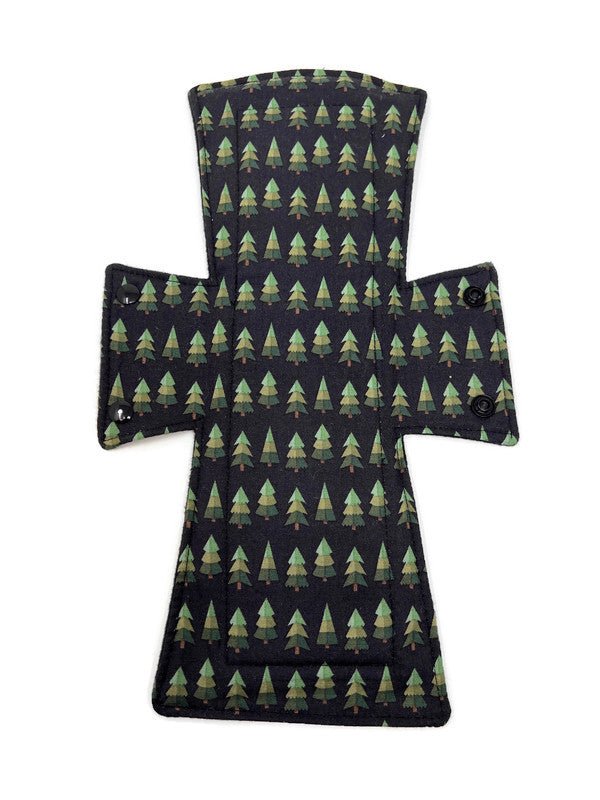 Evergreens Limited Edition Cotton Single Night/Postpartum Pad - Tree Hugger Cloth Pads
