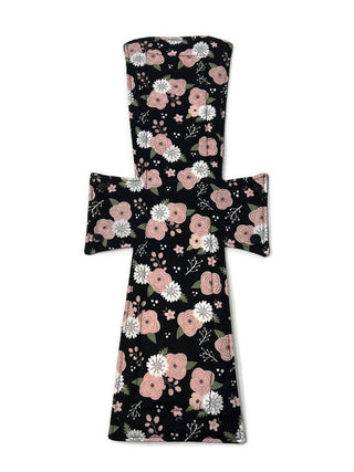 Glitter Rose Cotton Single Super Night/Postpartum Pad 16.5" - Tree Hugger Cloth Pads