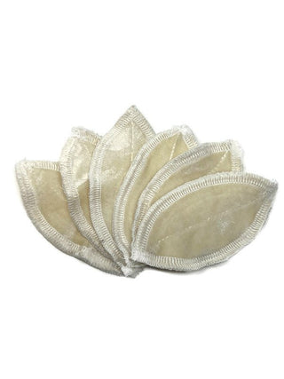 Leaf Pad Boosters - Un - dyed Bamboo Velour - Tree Hugger Cloth Pads