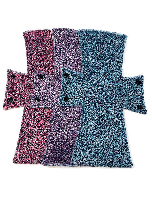 Period Camo Minky Night/Postpartum Pads - Tree Hugger Cloth Pads