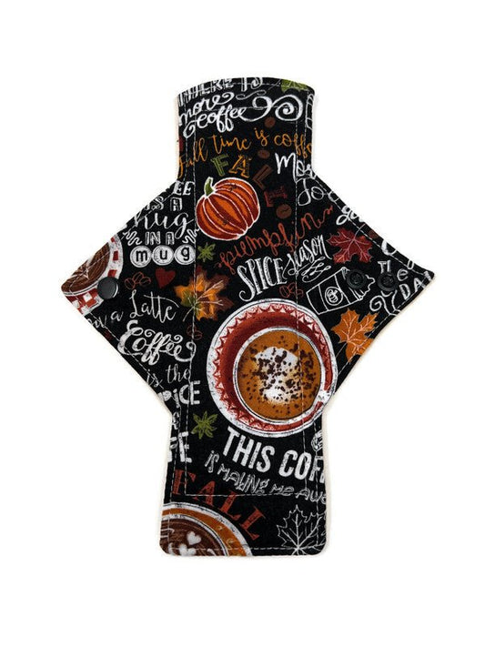 Pumpkin Spice Limited Edition Cotton Single Heavy Flow Day Pad - Tree Hugger Cloth Pads